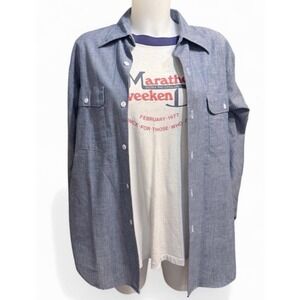 0013 Vintage Tshirt and Button Down Set